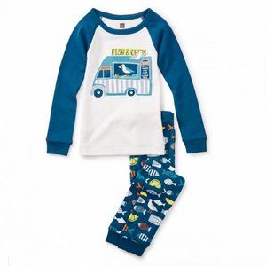 NWT Tea Collection Fish & Chips Pajamas